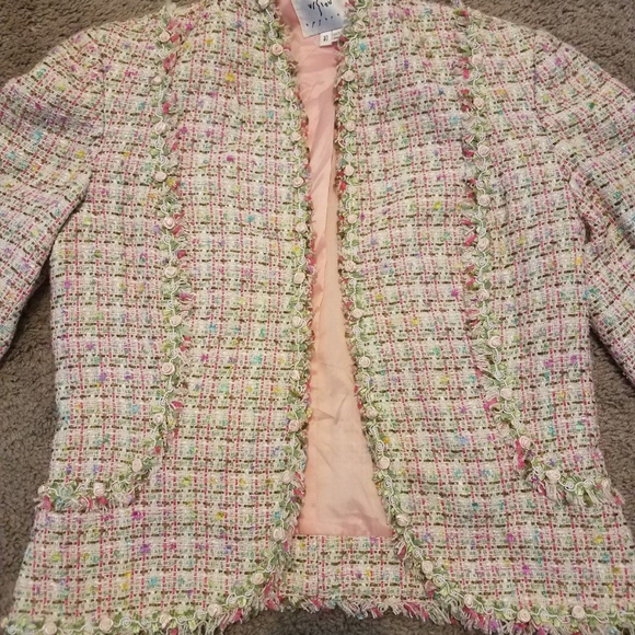 SILK* BLAZER Vision Apparel SZ 10 - Picture 3 of 6